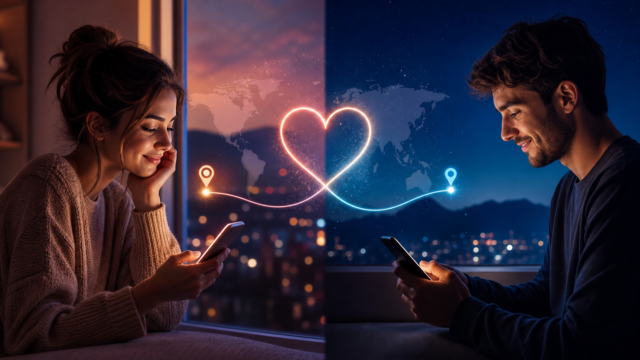 Come far funzionare una relazione a distanza nel tempo